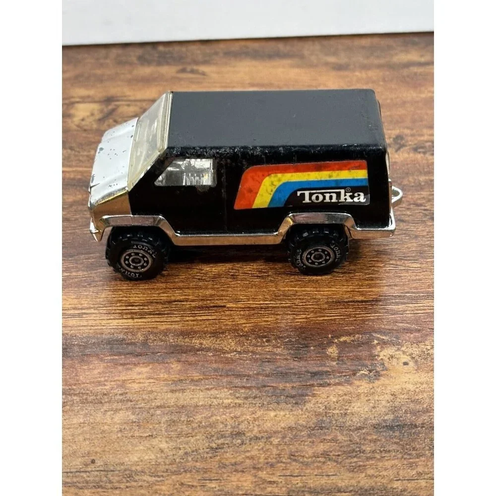 Vintage Tonka‎ 1978 Black Jeep Truck Toy Collectible VTG READ